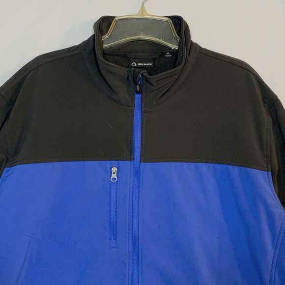Dri Duck DDX Motion Jacket Mens XL Blue Gray Bud Light Softshell Lightweight - Picture 3 of 7